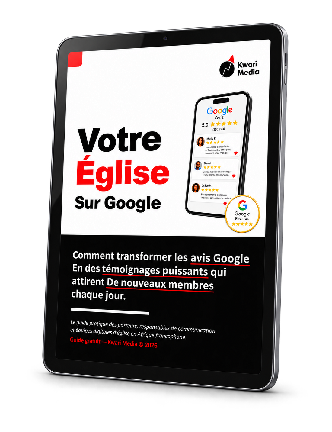Guide pratique pour les eglises et les ministères pour transformer les avis google en témoignages pour gagner de nouvelles âmes.